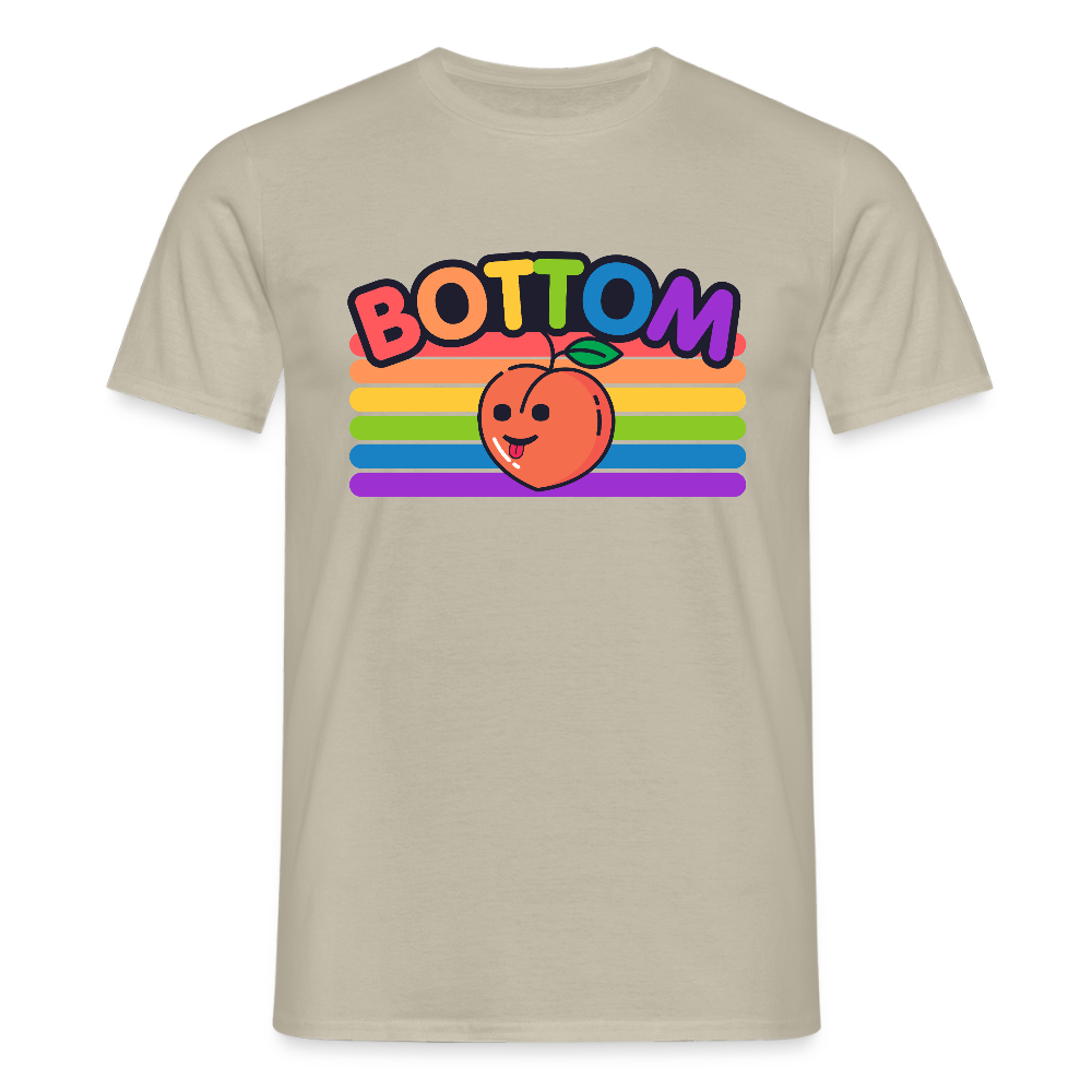Gay Bottom | Pride T-Shirt - Sandbeige