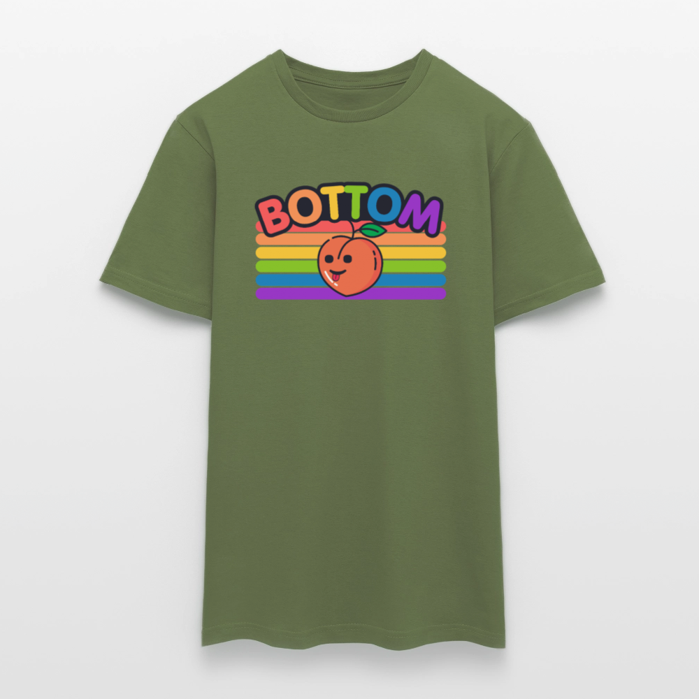 Gay Bottom | Pride T-Shirt - Militärgrün