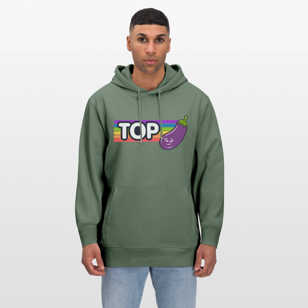 Top Gay | Pride Bio-Hoodie Unisex - Tanngrün