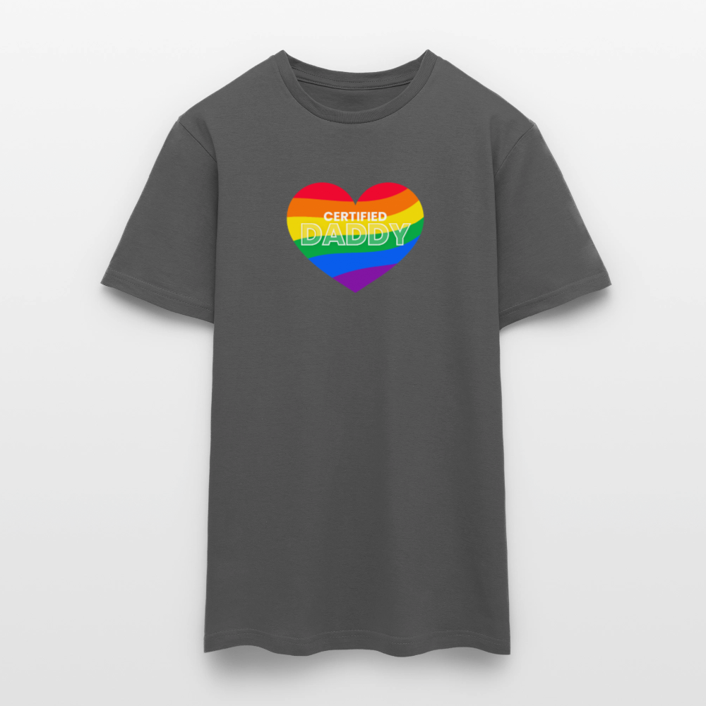 CERTIFIED DADDY | Kink Fetish Pride T-Shirt - Anthrazit