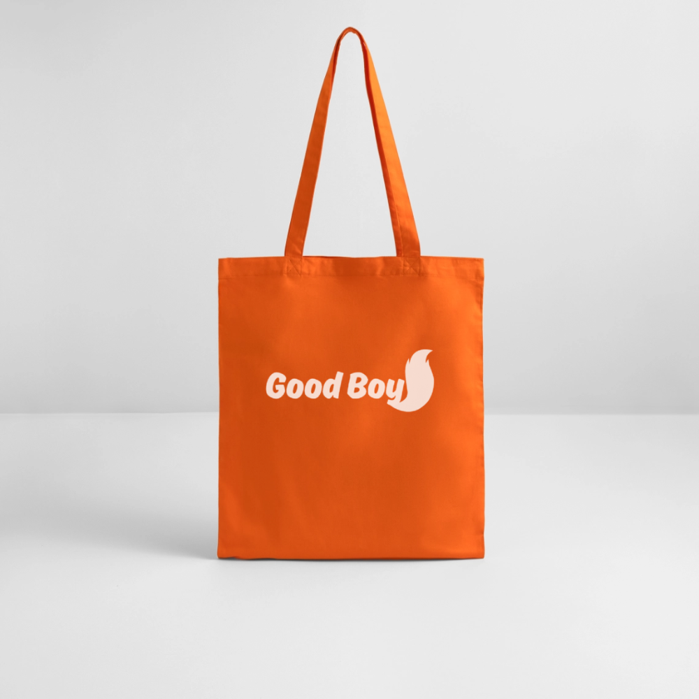 Good Boy | Furry / Puppy Pride Bio-Stoffbeutel - Tieforange