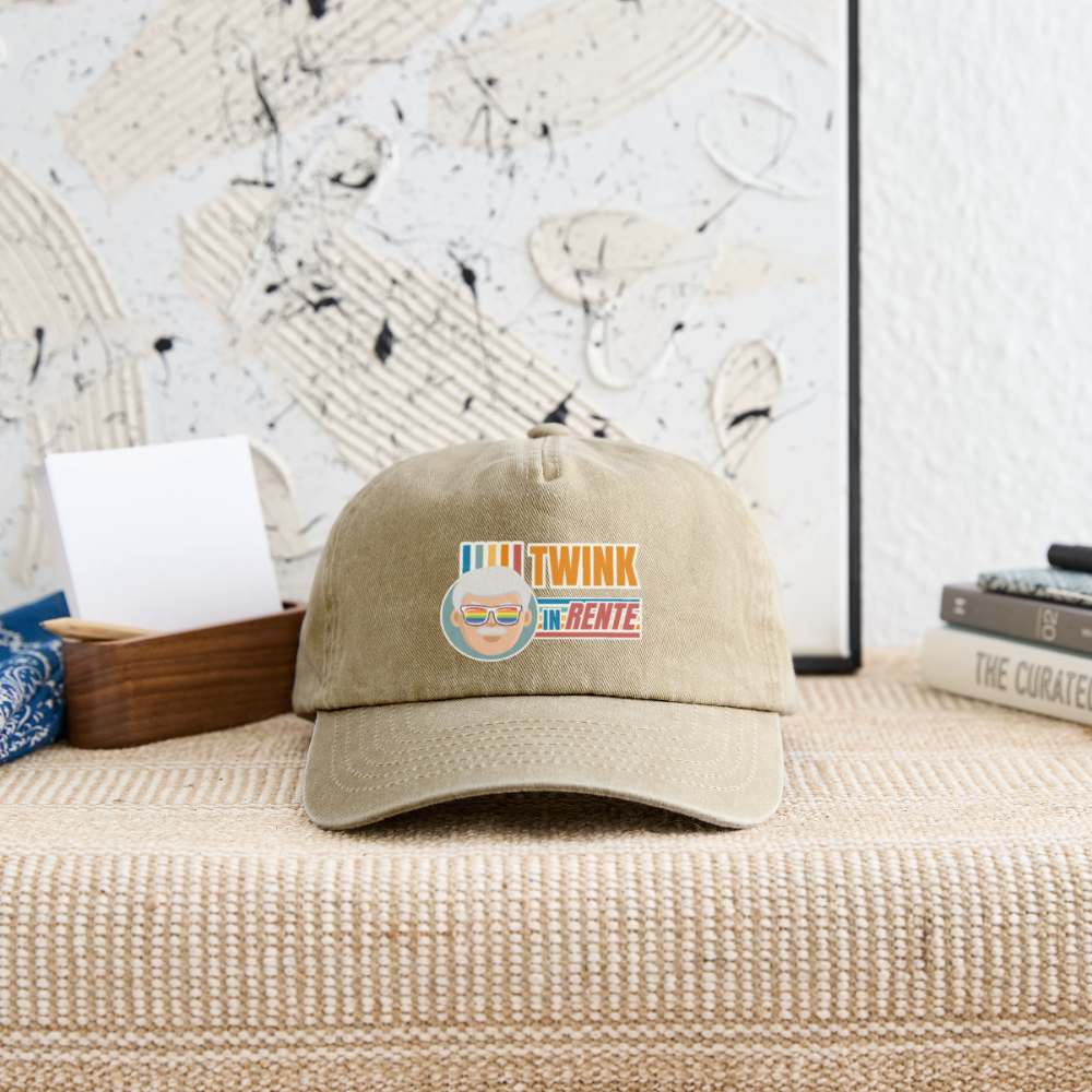 Twink in Rente! | Pride Vintage Cap - Vintage Beige