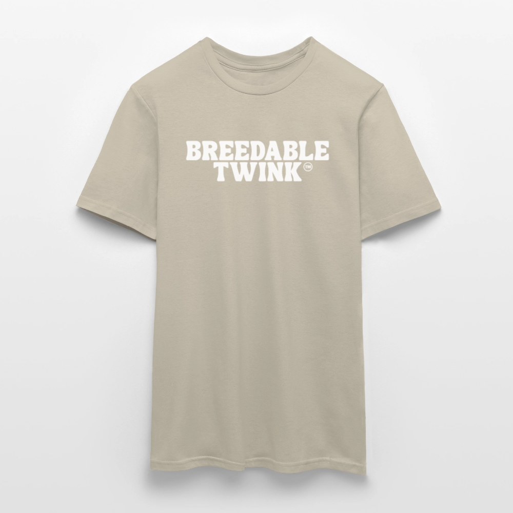 Breedable Twink™ | Kink Fetish Pride T-Shirt - Sandbeige