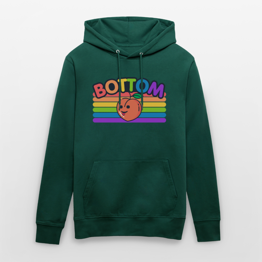 Bottom Gay | Pride Bio-Hoodie Unisex - Forest