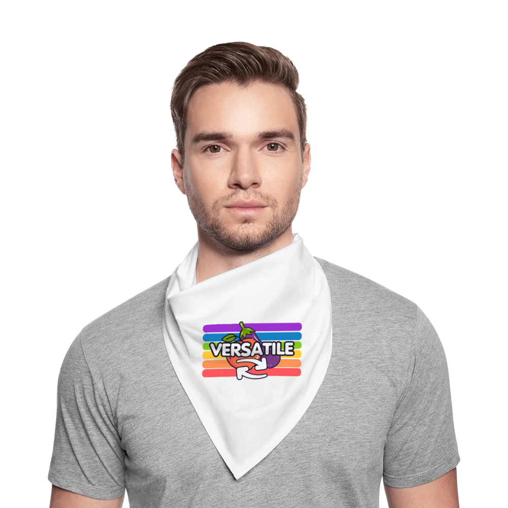 Versatile Gay | Pride Bandana - Weiß