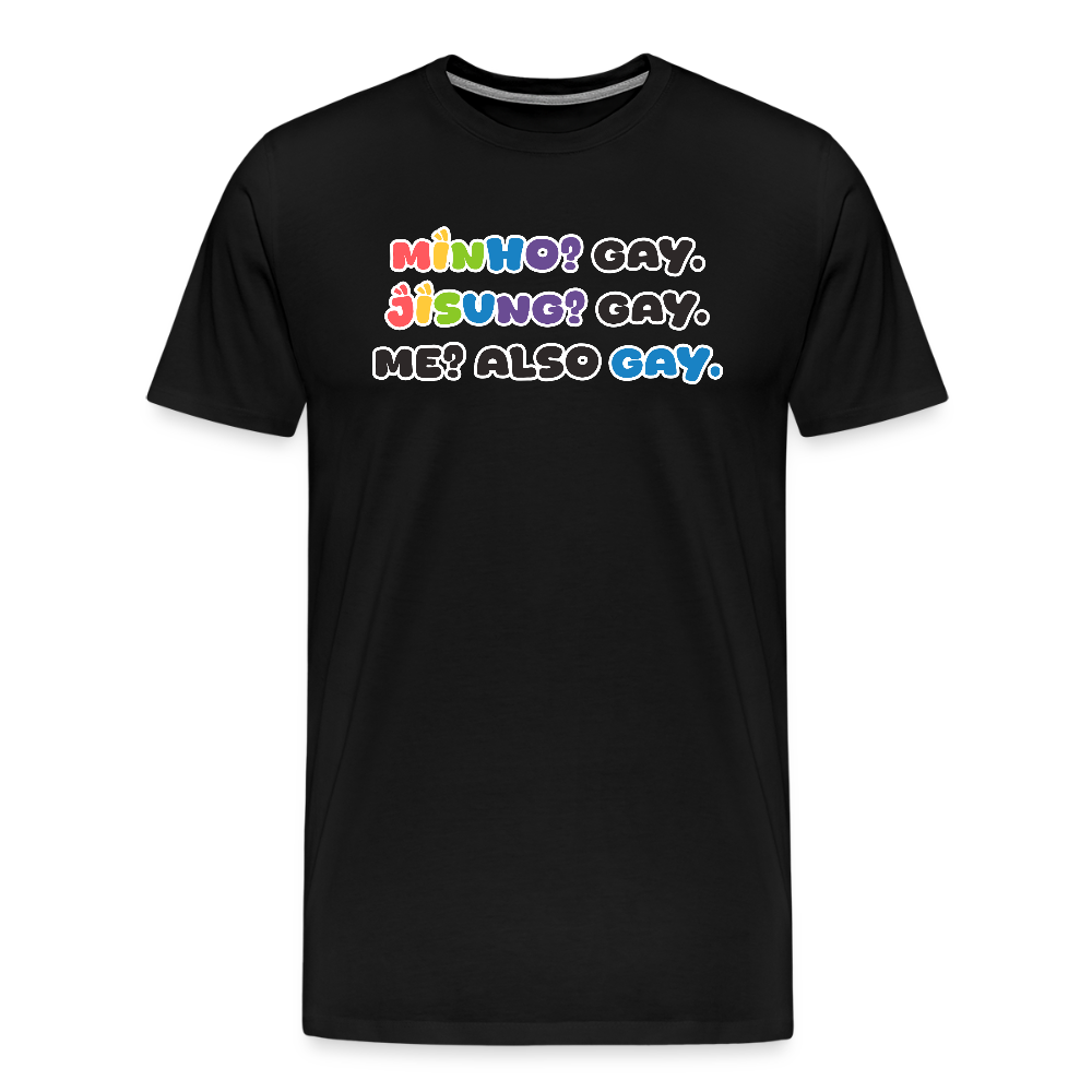 Minsung - Minho & Jisung - Pride T-Shirt - Schwarz