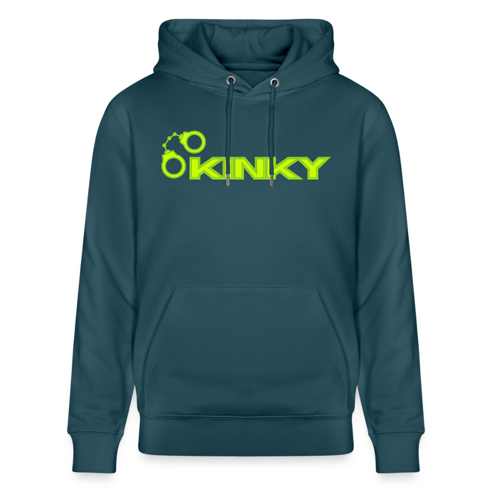 KINKY | Kink Fetish Pride Bio-Hoodie Unisex - Dunkles Petrol