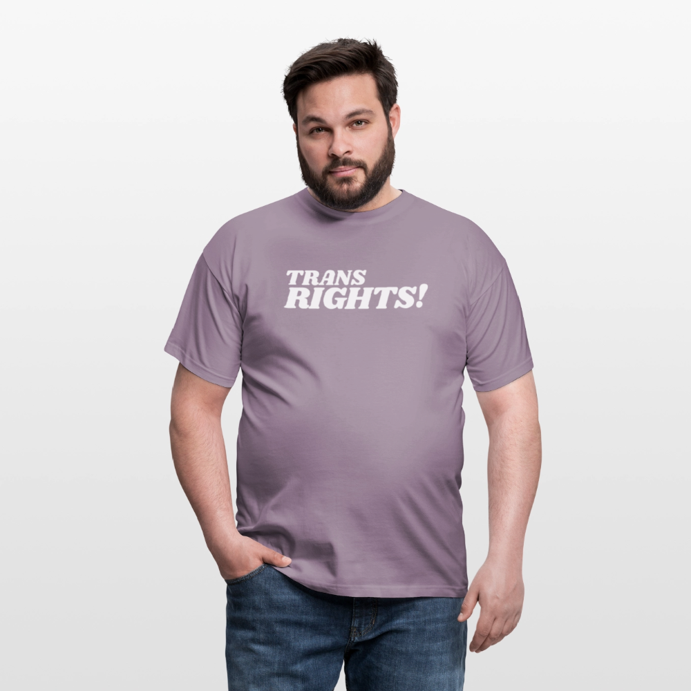 Trans Right! | Pride T-Shirt - Lilagrau