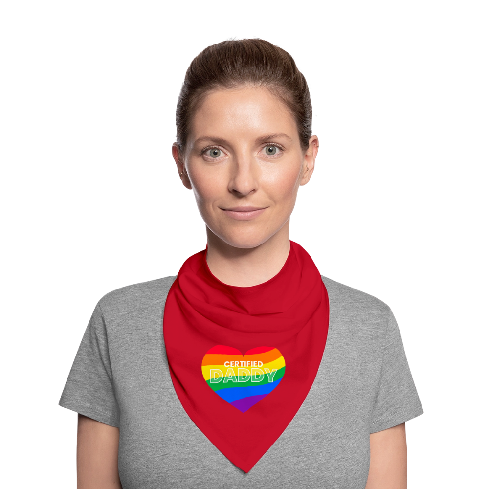 CERTIFIED DADDY | Kink Fetish Pride Bandana - Rot