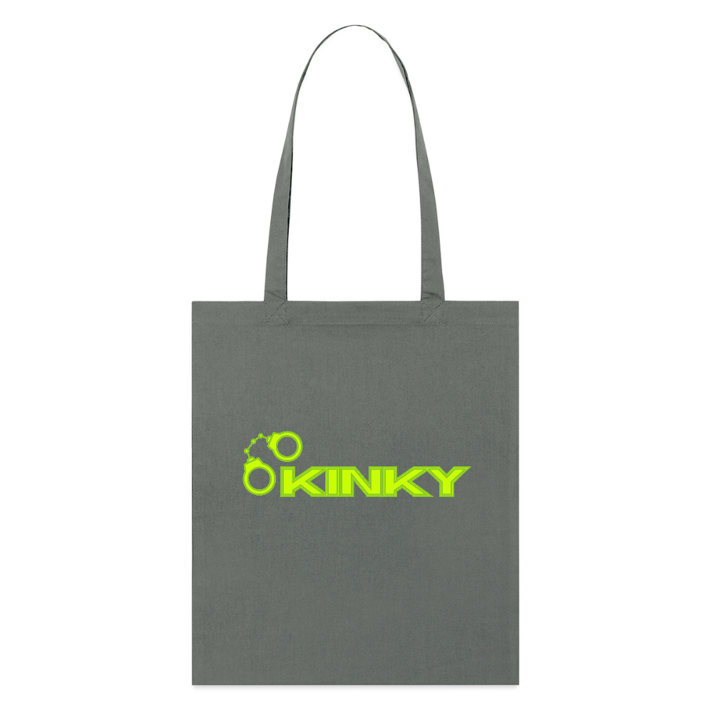 KINKY | Kink Fetish Pride Bio-Stoffbeutel - Anthrazit