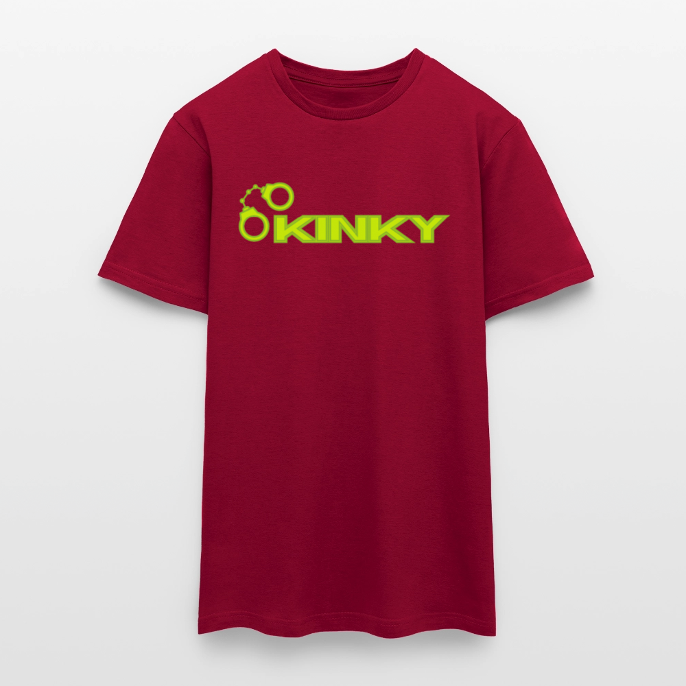 KINKY | Kink Fetish Pride T-Shirt - Ziegelrot