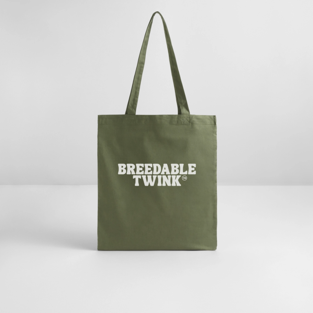 Breedable Twink™ | Kink Fetish Pride Bio-Stoffbeutel - Khaki