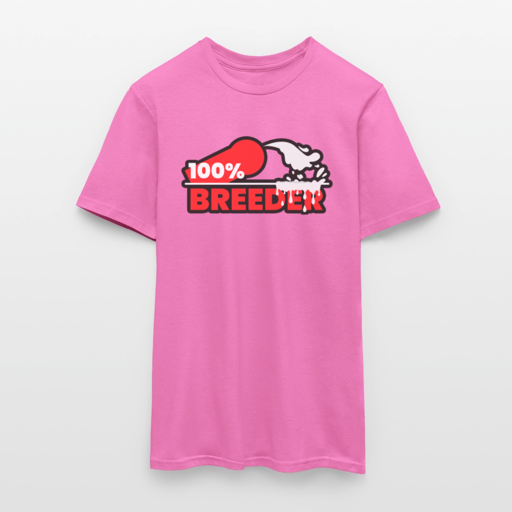 100% BREEDER | Kink Fetish Pride T-Shirt - Pink