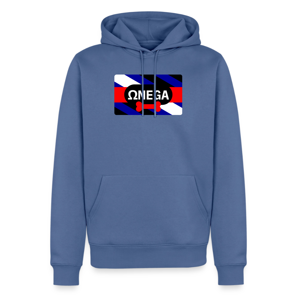 OMEGA Puppy Flag | Puppy Kink Pride Bio-Hoodie Unisex - Taubenblau