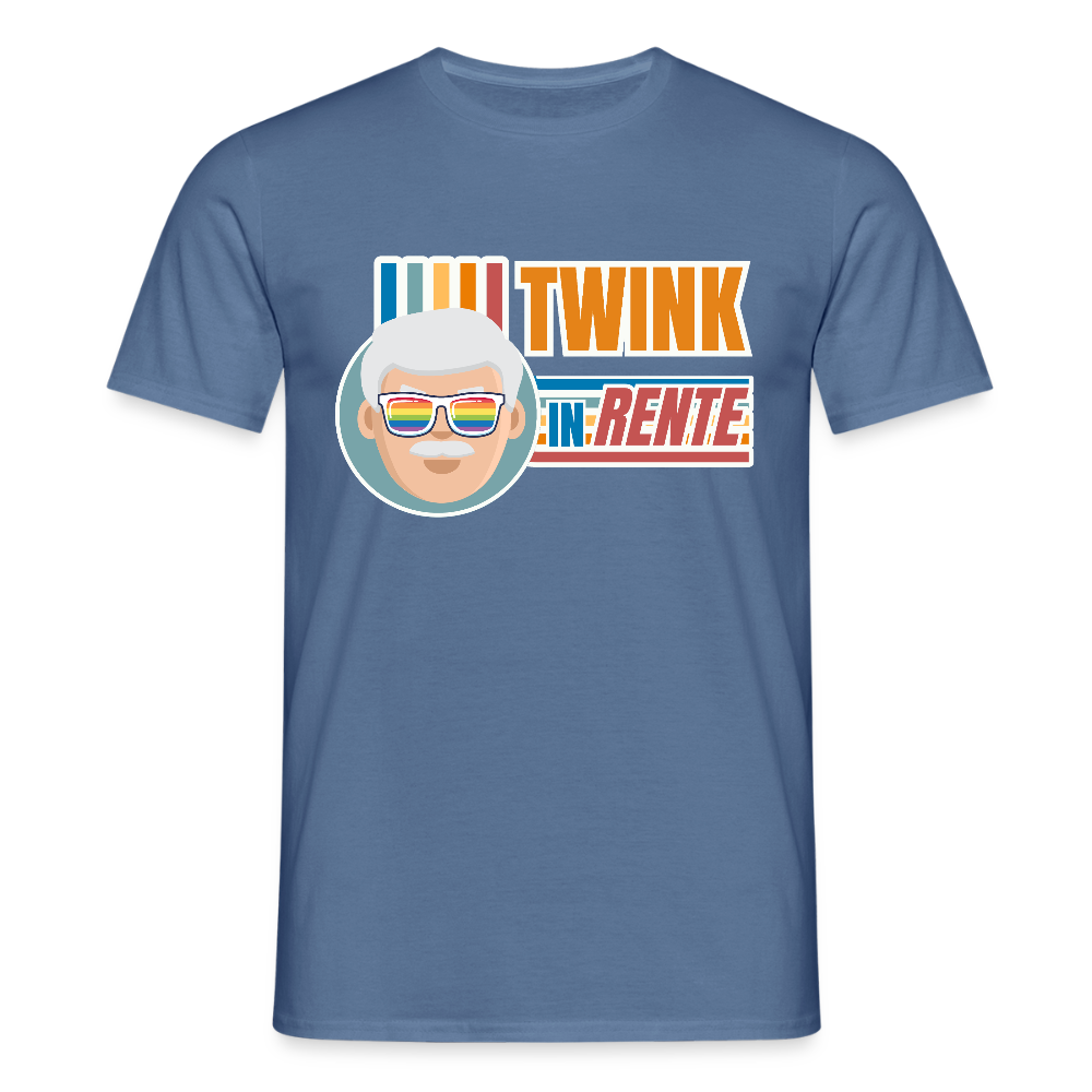 Twink in Rente! | Pride T-Shirt - Taubenblau