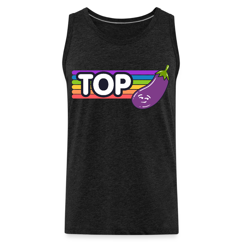 Top Gay | Pride Premium Tank Top - Anthrazit