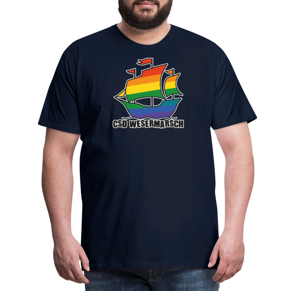 CSD Wesermarsch Premium T-Shirt - Navy