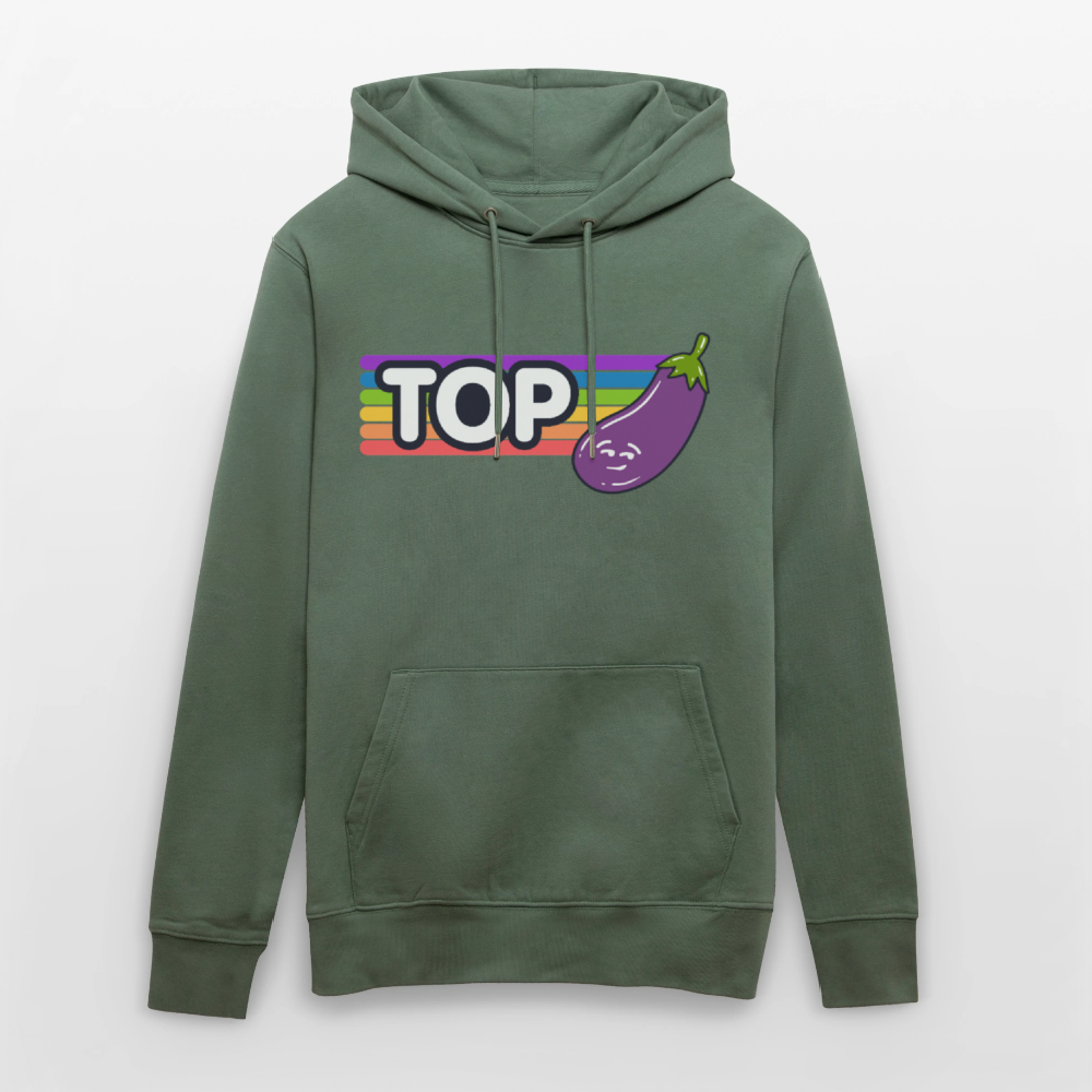 Top Gay | Pride Bio-Hoodie Unisex - Tanngrün