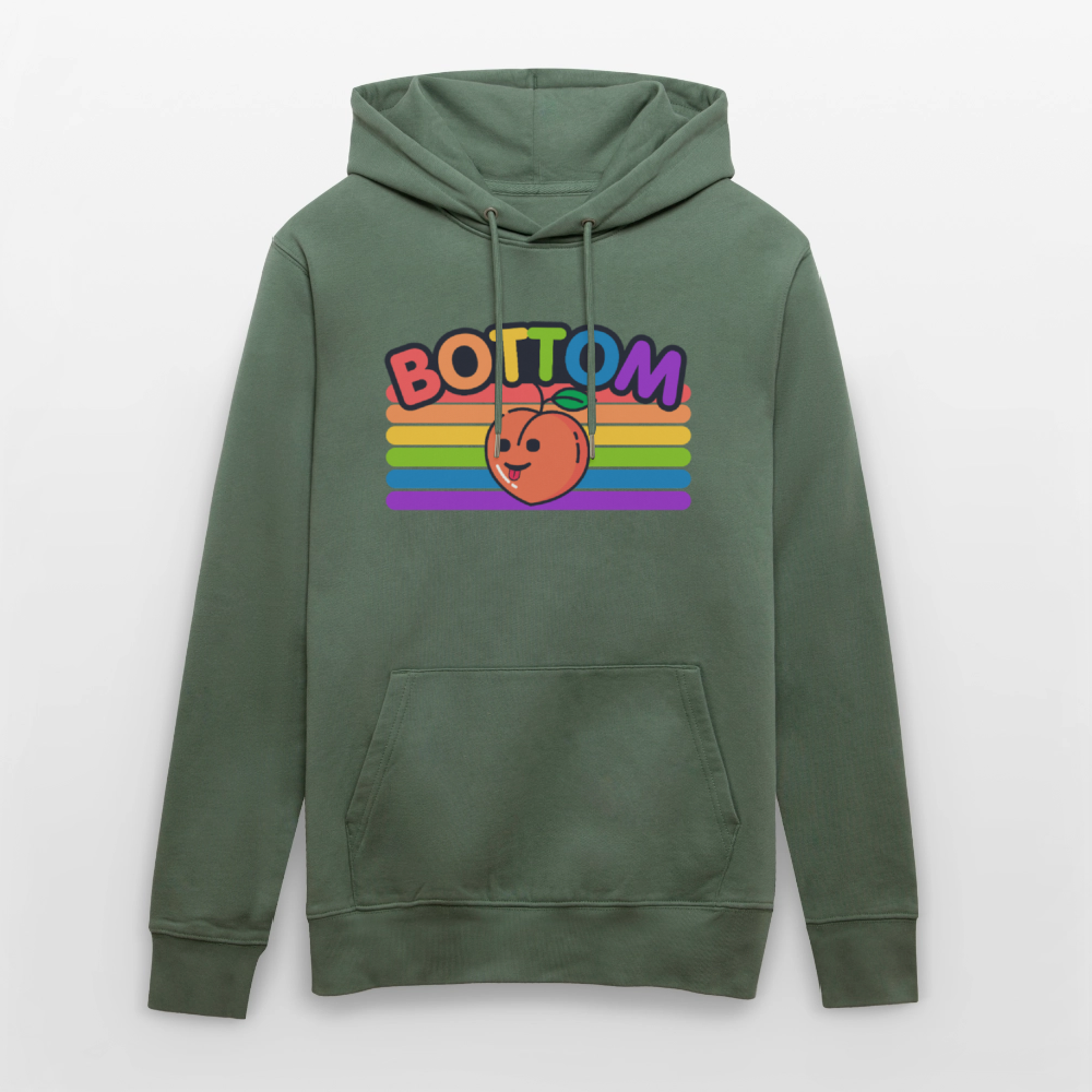 Bottom Gay | Pride Bio-Hoodie Unisex - Tanngrün