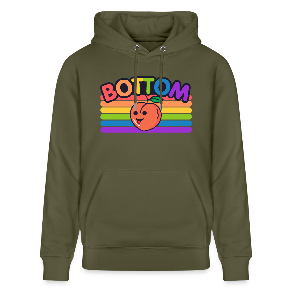 Bottom Gay | Pride Bio-Hoodie Unisex - Khaki Grün