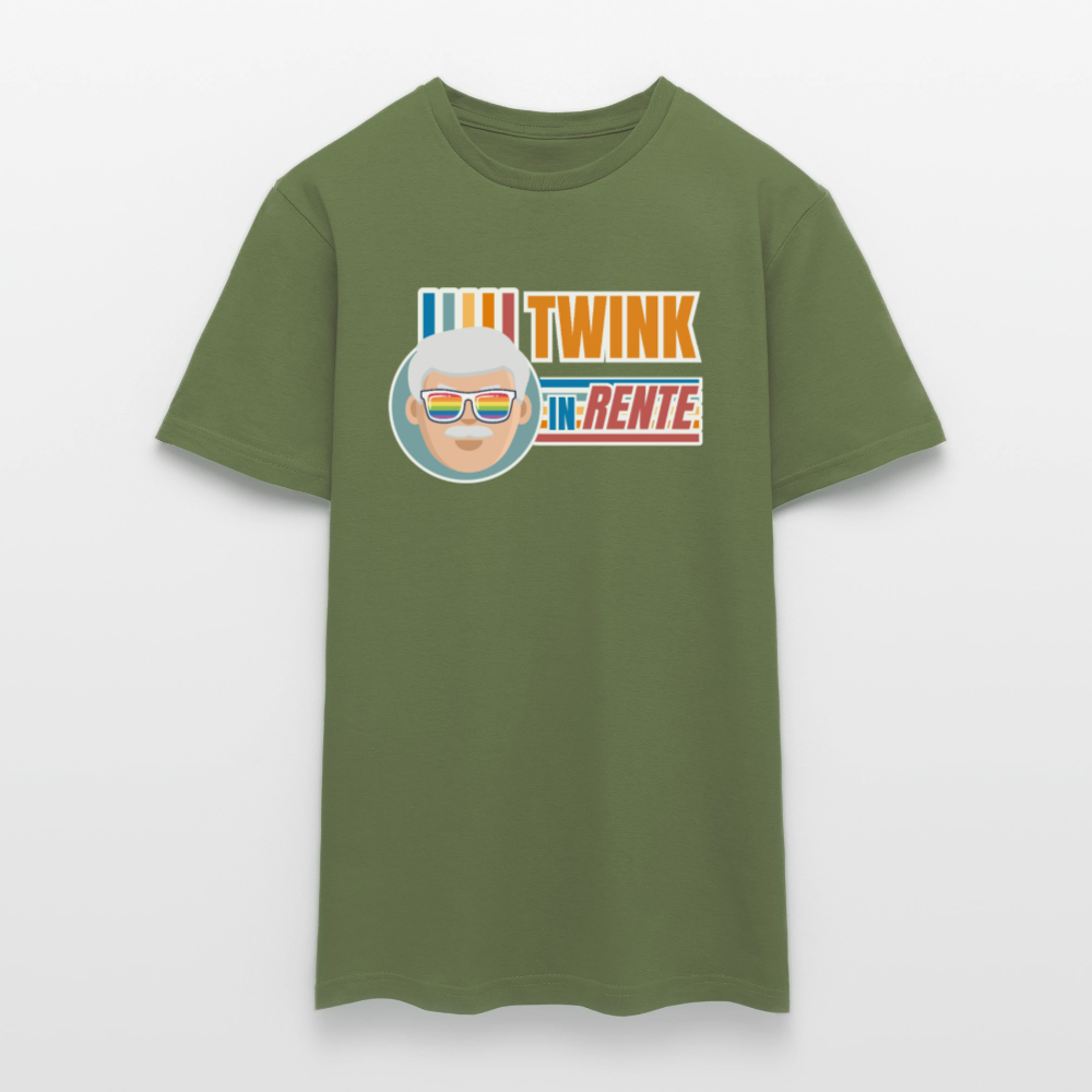 Twink in Rente! | Pride T-Shirt - Militärgrün
