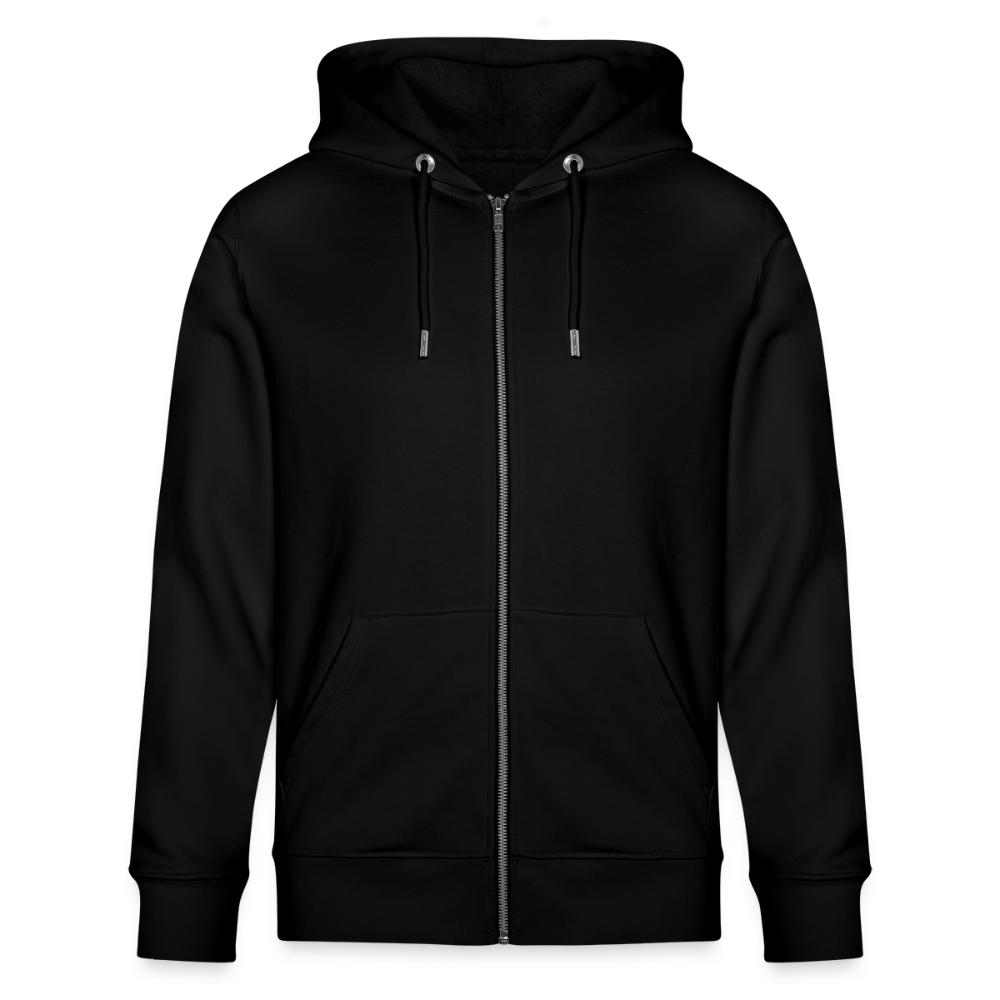 Queer & Proud | Pride Bio-Kapuzenjacke Unisex - Schwarz