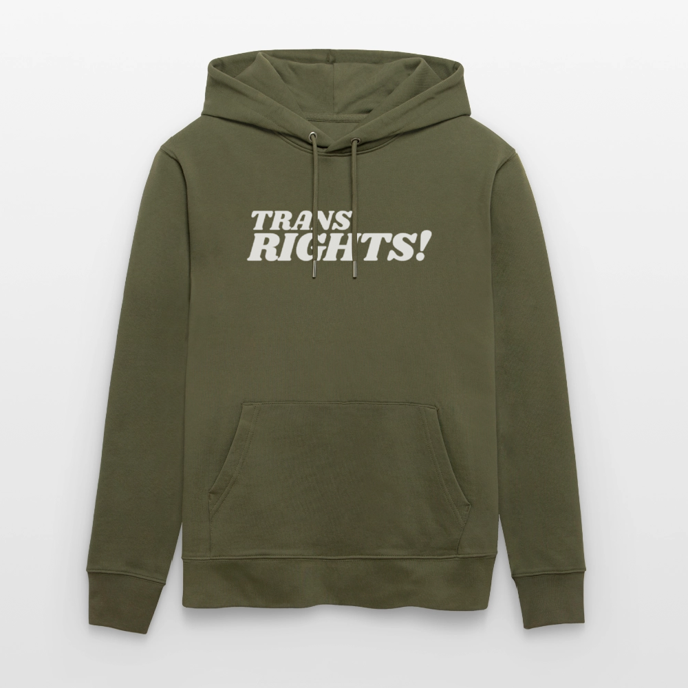 Trans Rights! | Pride Bio-Hoodie Unisex - Khaki Grün