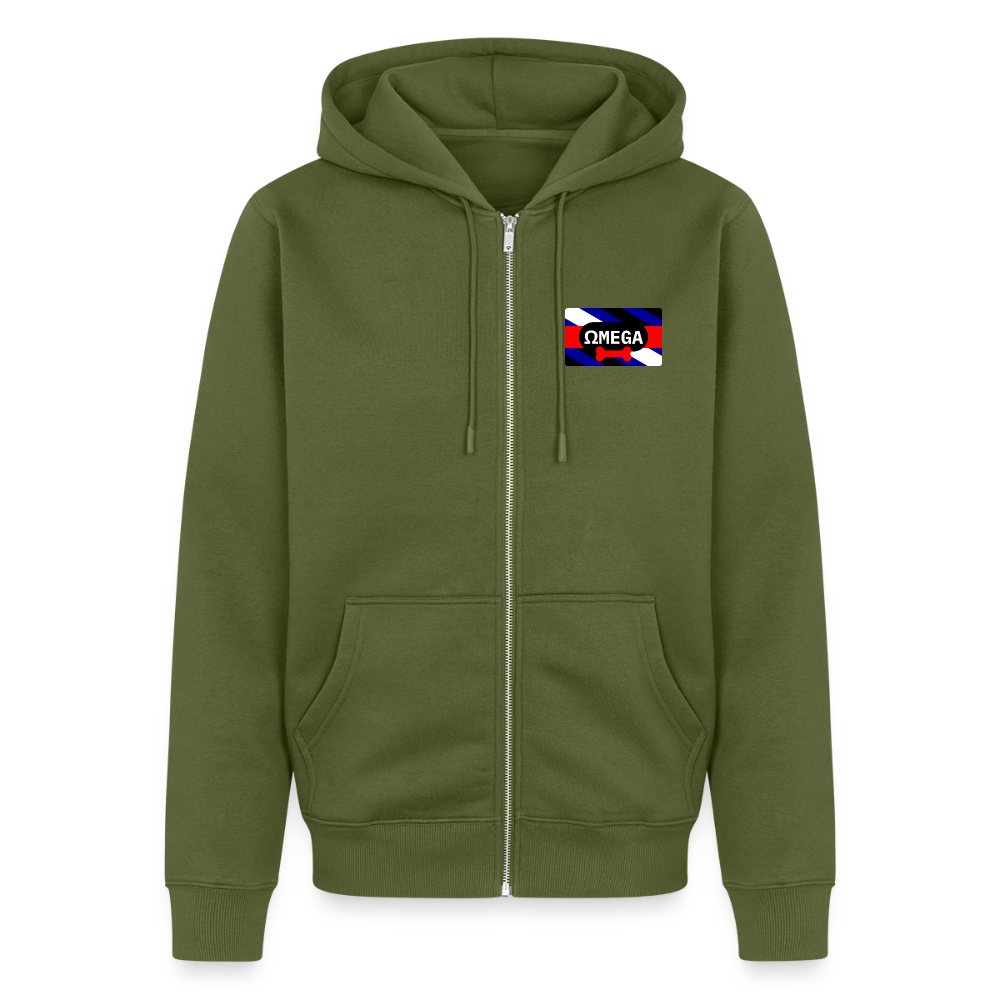 OMEGA Puppy Flag | Puppy Kink Pride | Premium Kapuzenjacke - Khaki