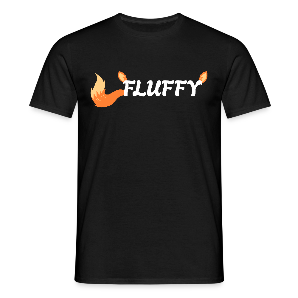 FLUFFY | Furry Pride T-Shirt - Schwarz