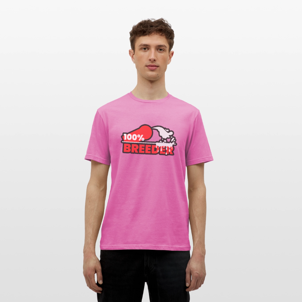 100% BREEDER | Kink Fetish Pride T-Shirt - Pink