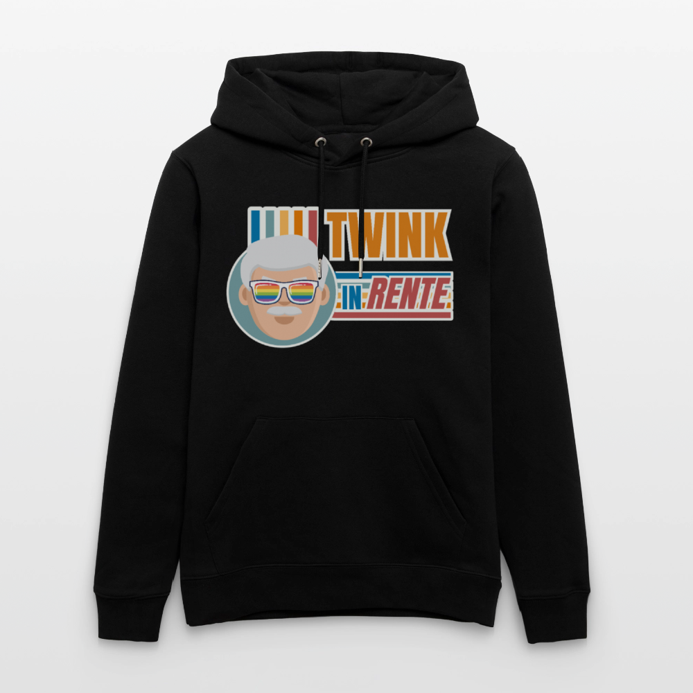 Twink in Rente! | Pride Bio-Hoodie Unisex - Schwarz