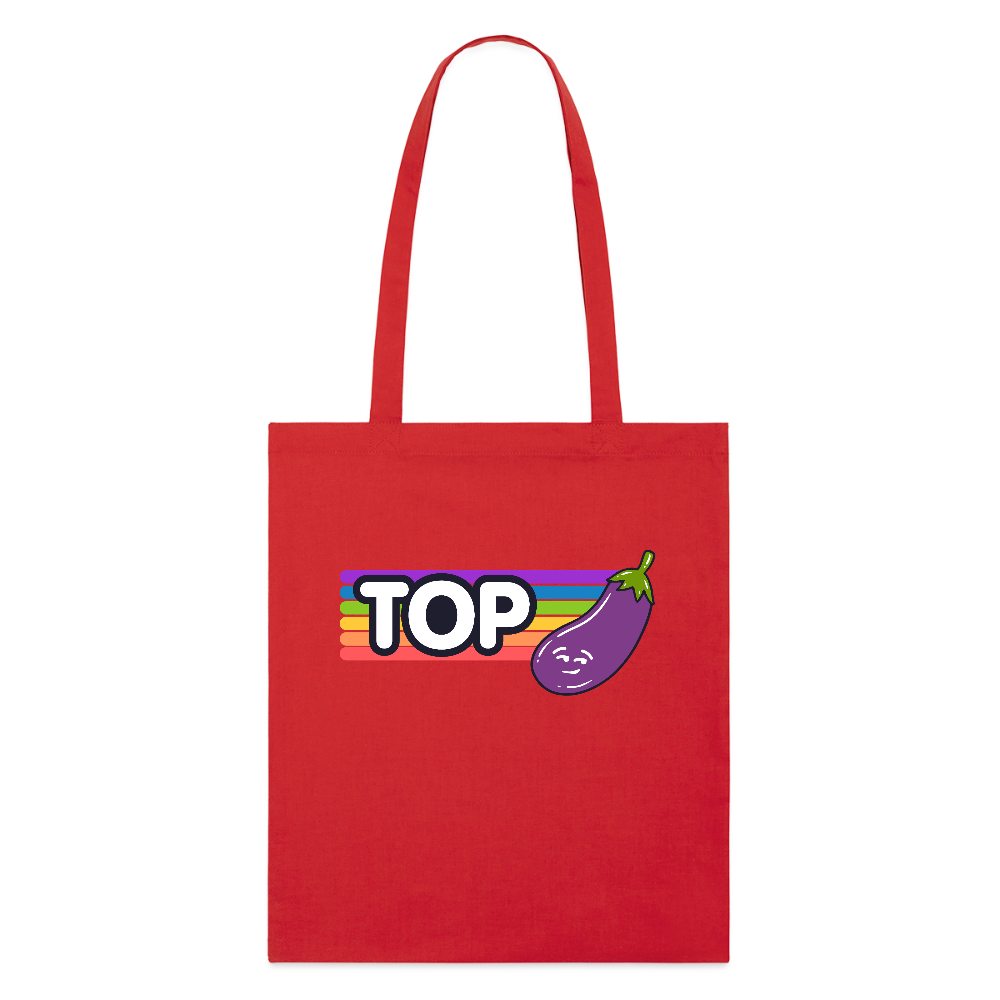Top Gay | Pride Bio-Stoffbeutel - Rot
