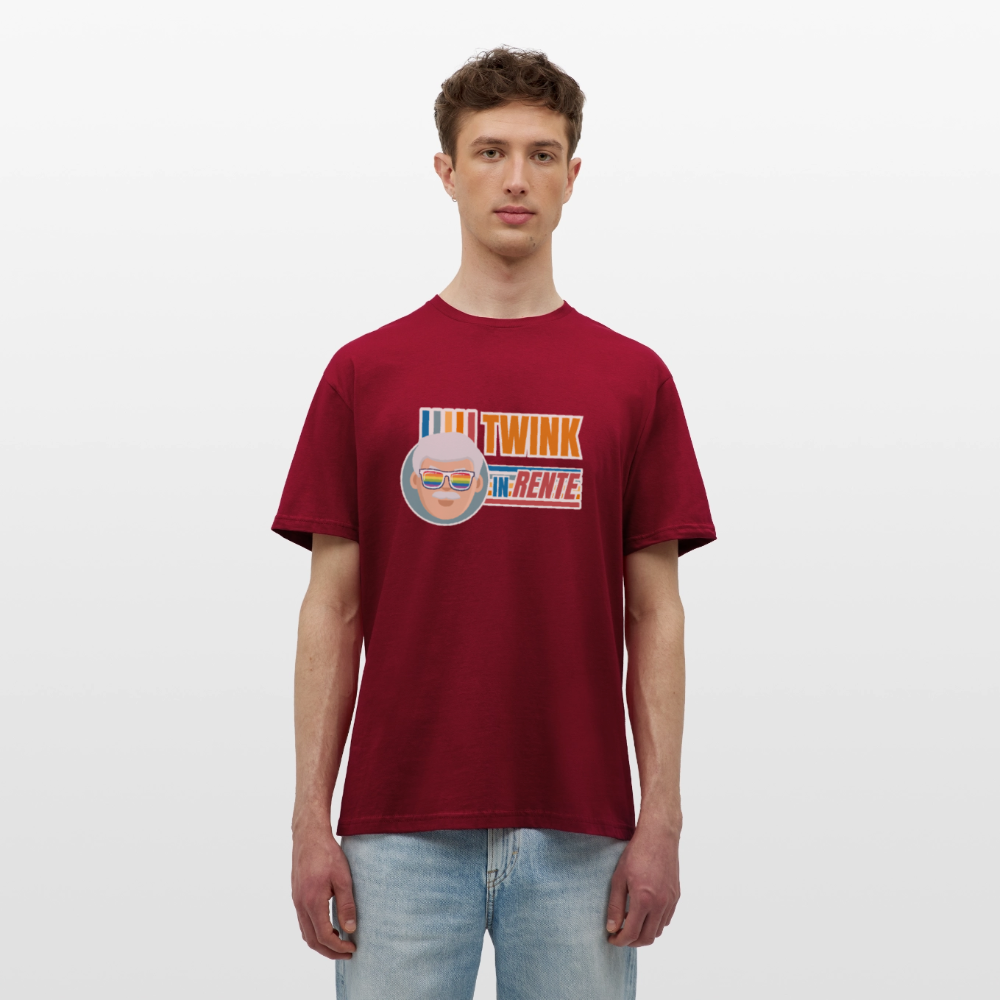 Twink in Rente! | Pride T-Shirt - Ziegelrot