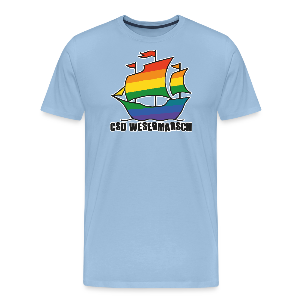 CSD Wesermarsch Premium T-Shirt - Sky