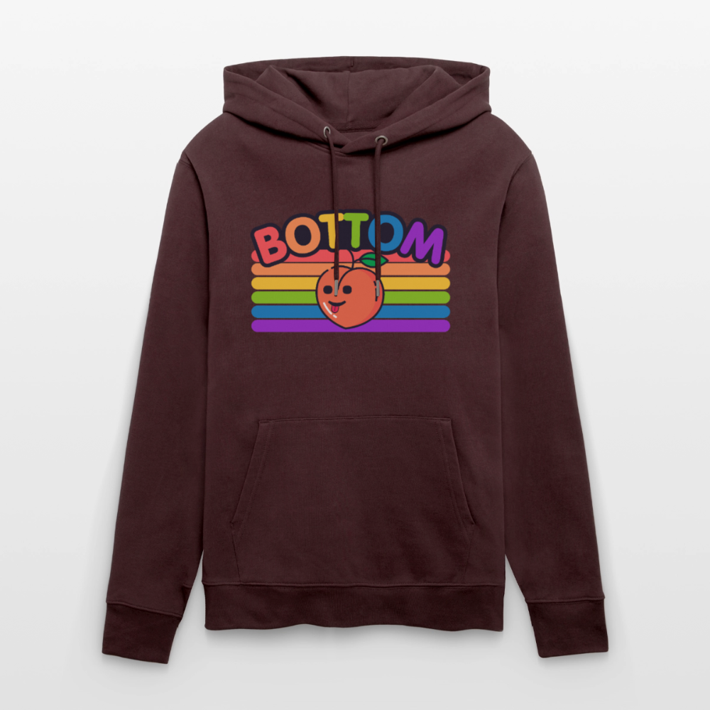Bottom Gay | Pride Bio-Hoodie Unisex - Maroon