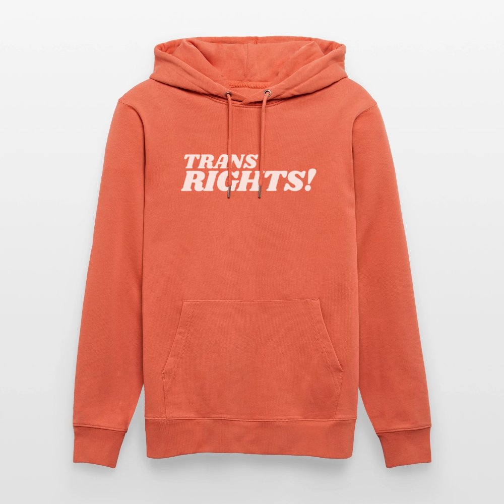 Trans Rights! | Pride Bio-Hoodie Unisex - Hellrot