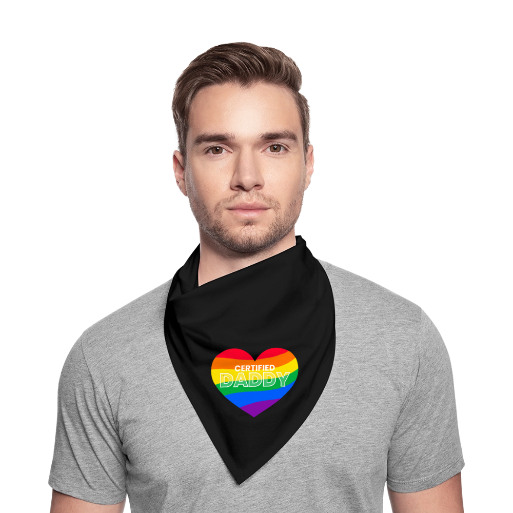 CERTIFIED DADDY | Kink Fetish Pride Bandana - Schwarz