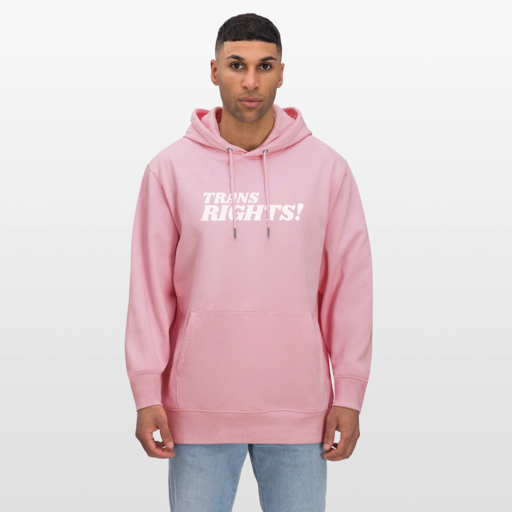 Trans Rights! | Pride Bio-Hoodie Unisex - Hellrosa