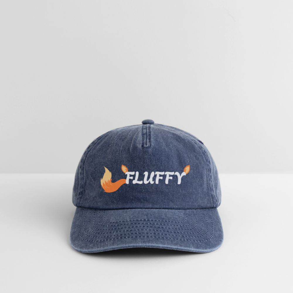 FLUFFY | Furry Pride Vintage Cap - Vintage Denim