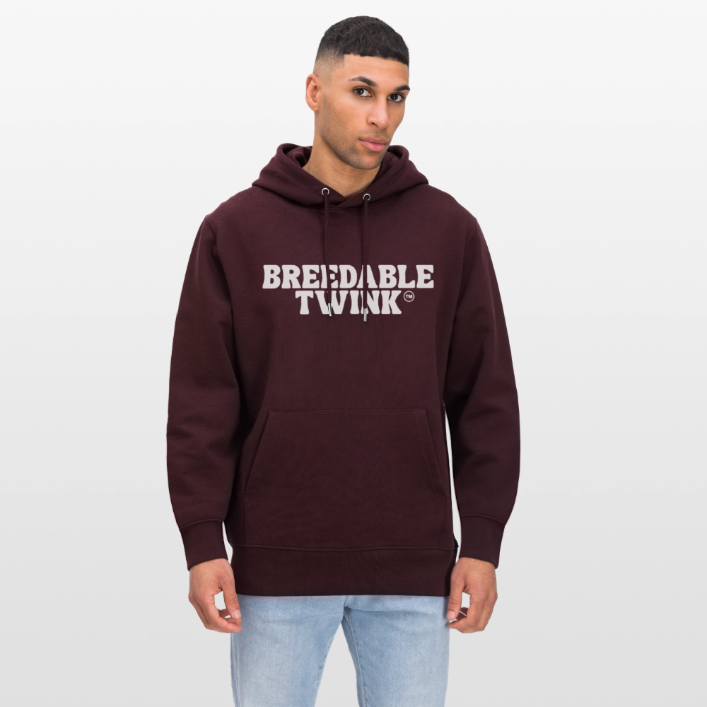 Breedable Twink™ | Kink Fetish Pride Bio-Hoodie Unisex - Maroon