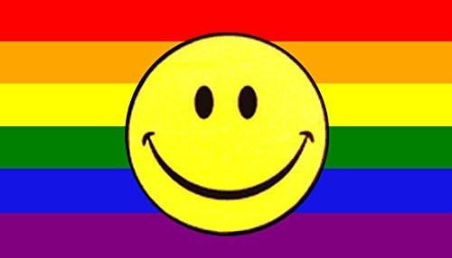 SMILE Pride Flag - PrideMerch.de - Team Behinderte im Queer Cities e.V.