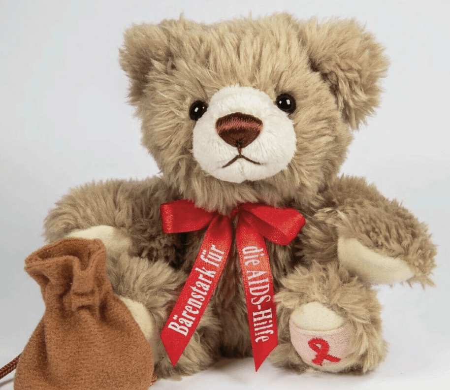 AIDS Teddy Bär