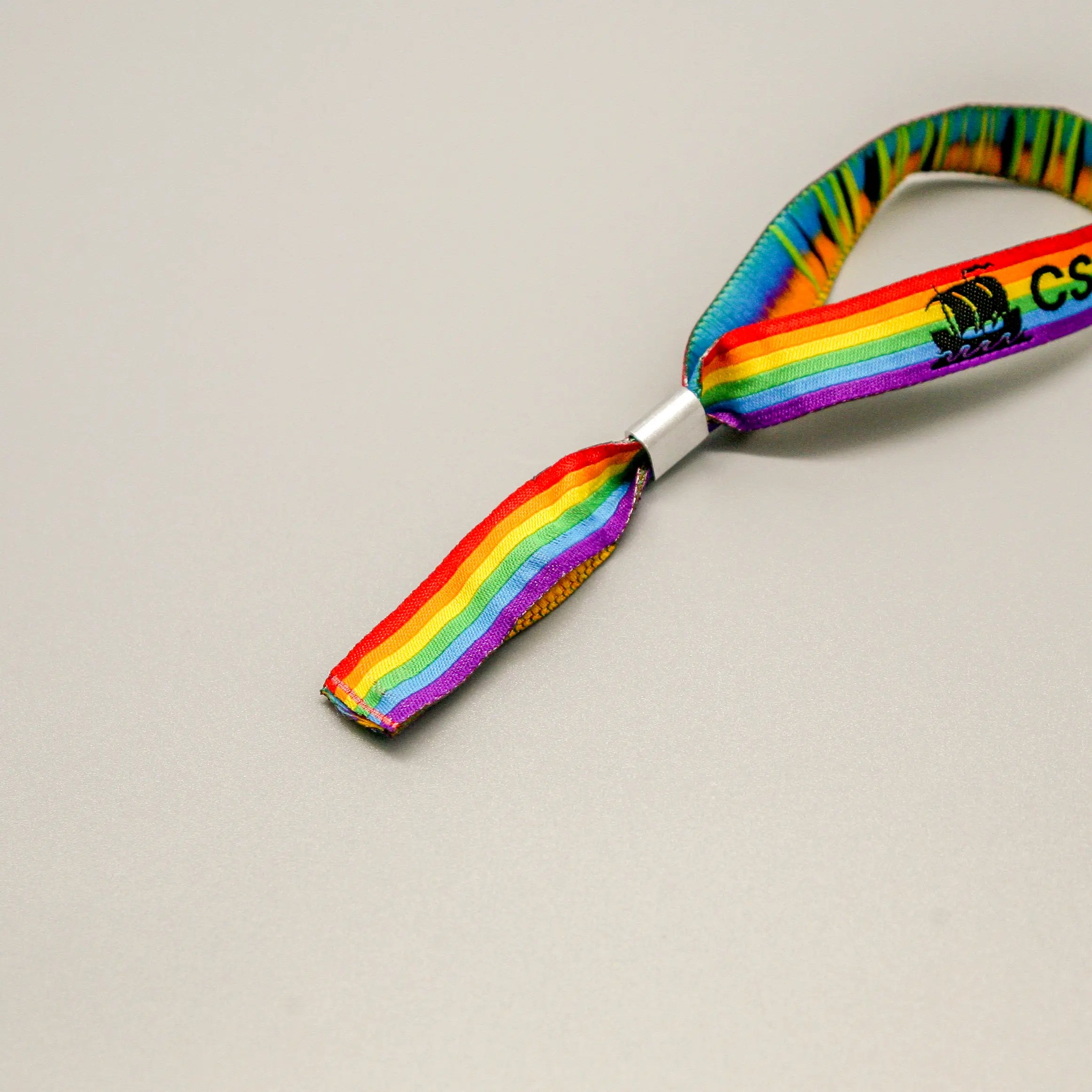 Pride-Armband des CSD Bremerhaven 🌈 (Stoffarmband) - PrideMerch.de - Team Behinderte im Queer Cities e.V.