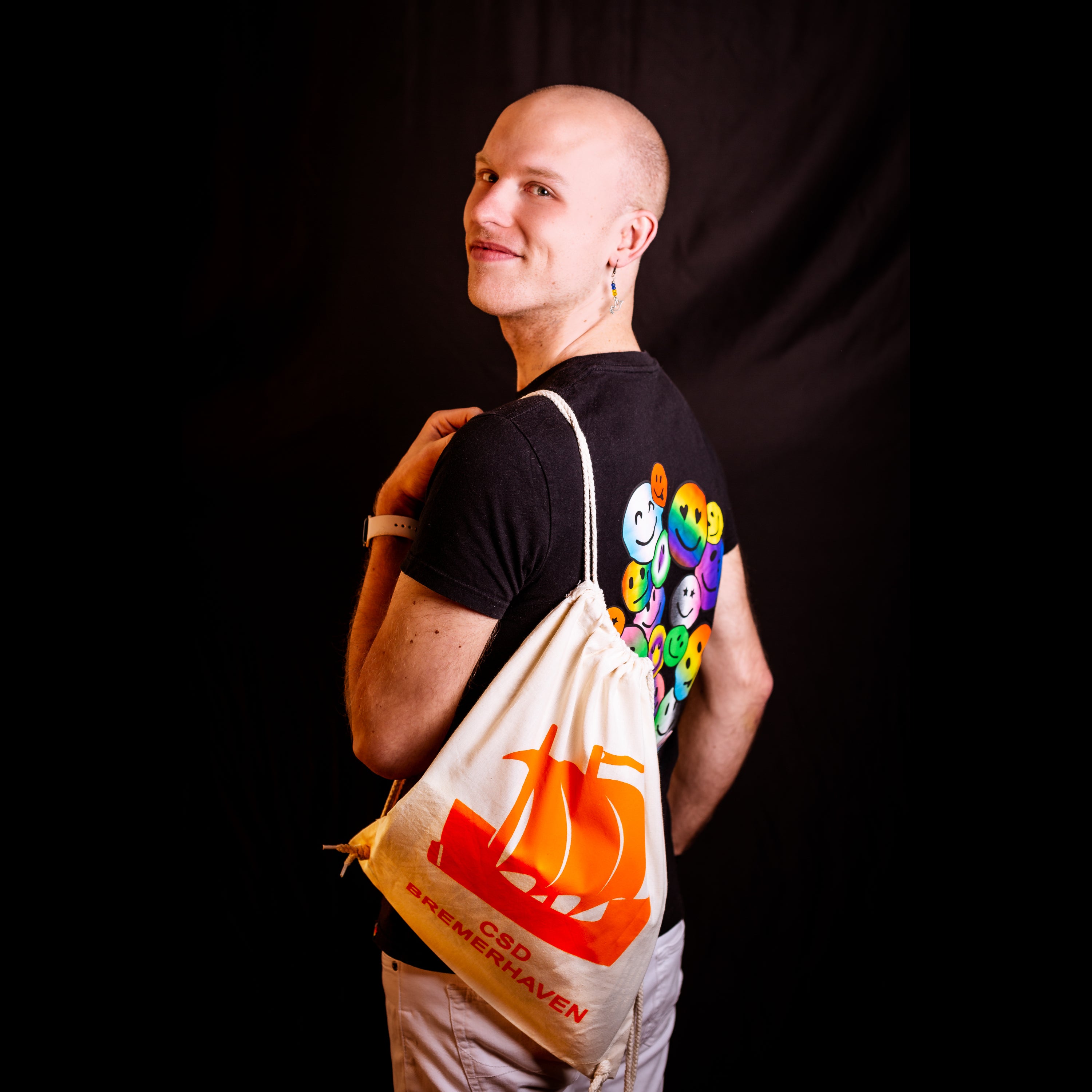 Stoffbeutel CSD Bremerhaven - PrideMerch.de - Team Behinderte im Queer Cities e.V.