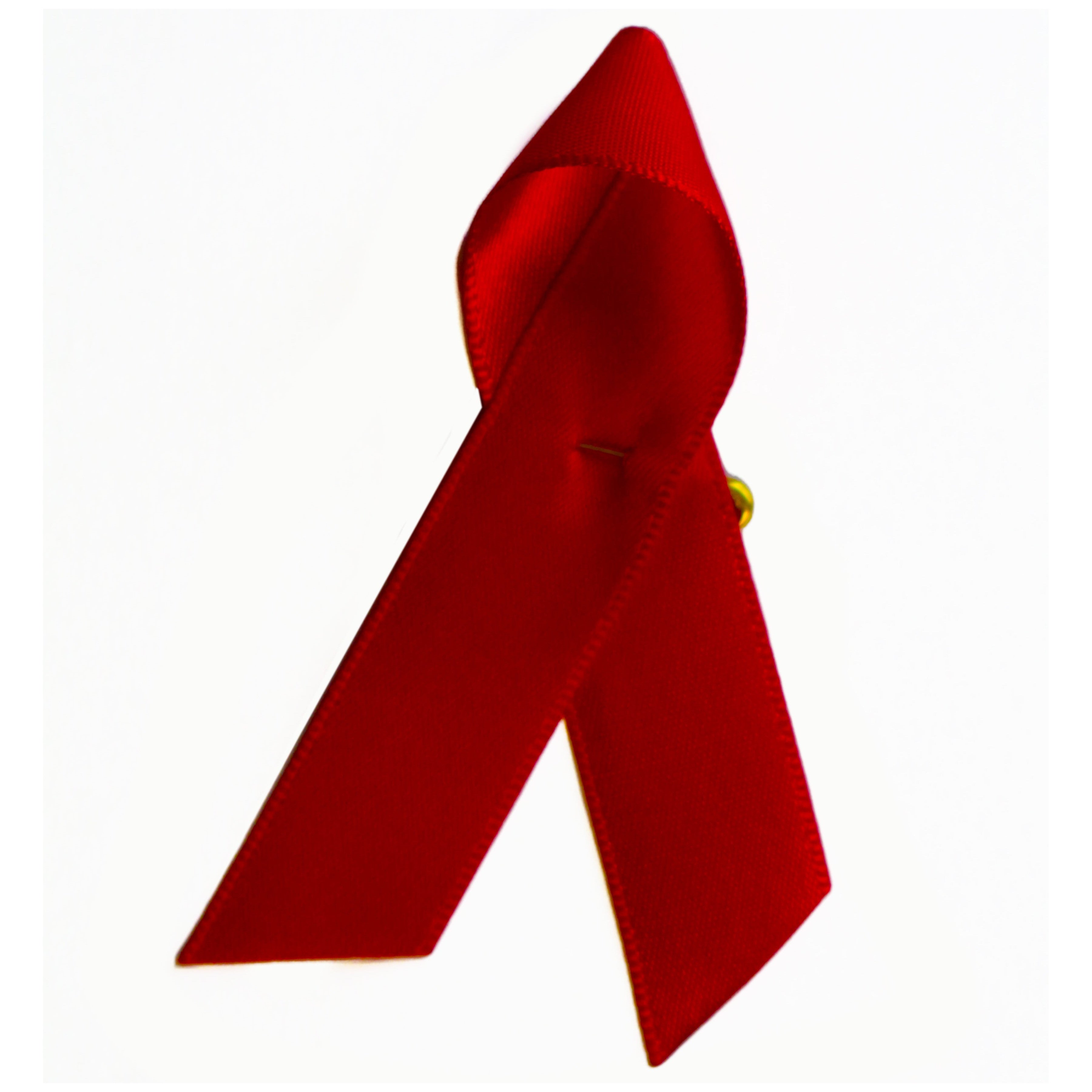 Rote Schleife HIV/AIDS (1.000er Pack) - PrideMerch.de - Team Behinderte im Queer Cities e.V.