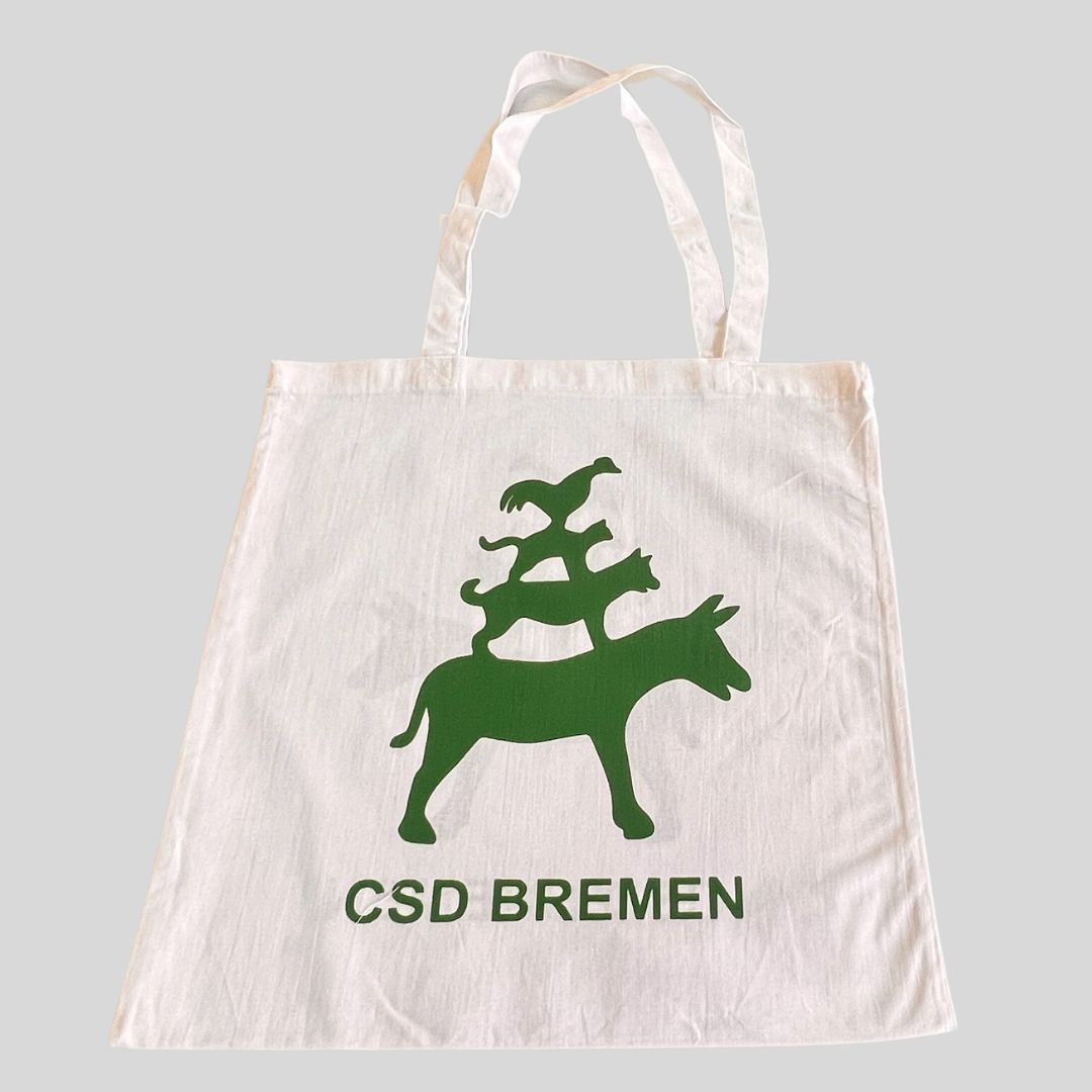Stofftasche CSD Bremen - PrideMerch.de - Team Behinderte im Queer Cities e.V.