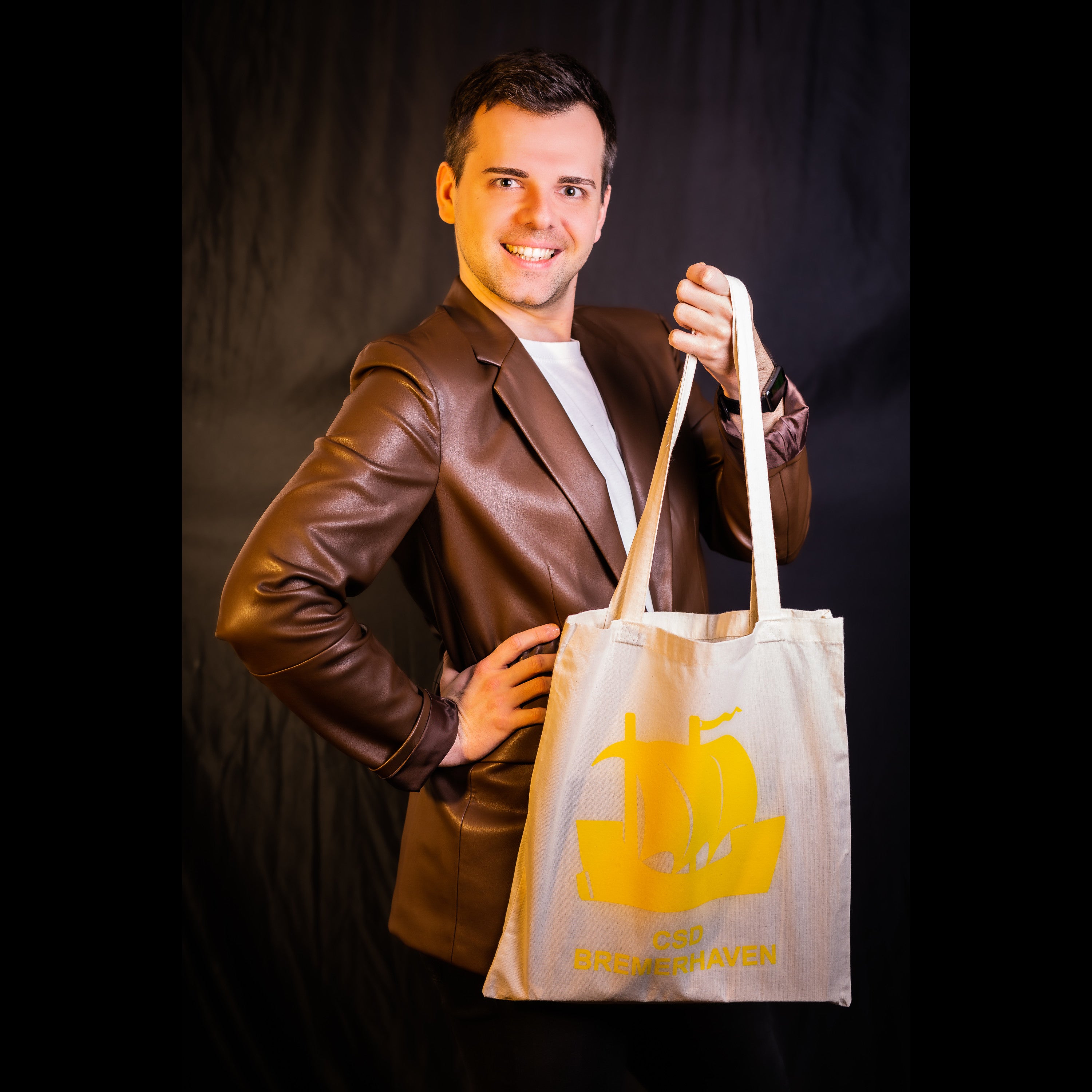 Stofftasche CSD Bremerhaven - PrideMerch.de - Team Behinderte im Queer Cities e.V.