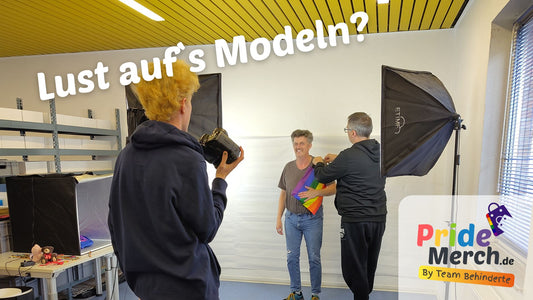 Werde Teil unserer Mission: Ehrenamtliche Laienmodels gesucht für PrideMerch.de - By Team Behinderte