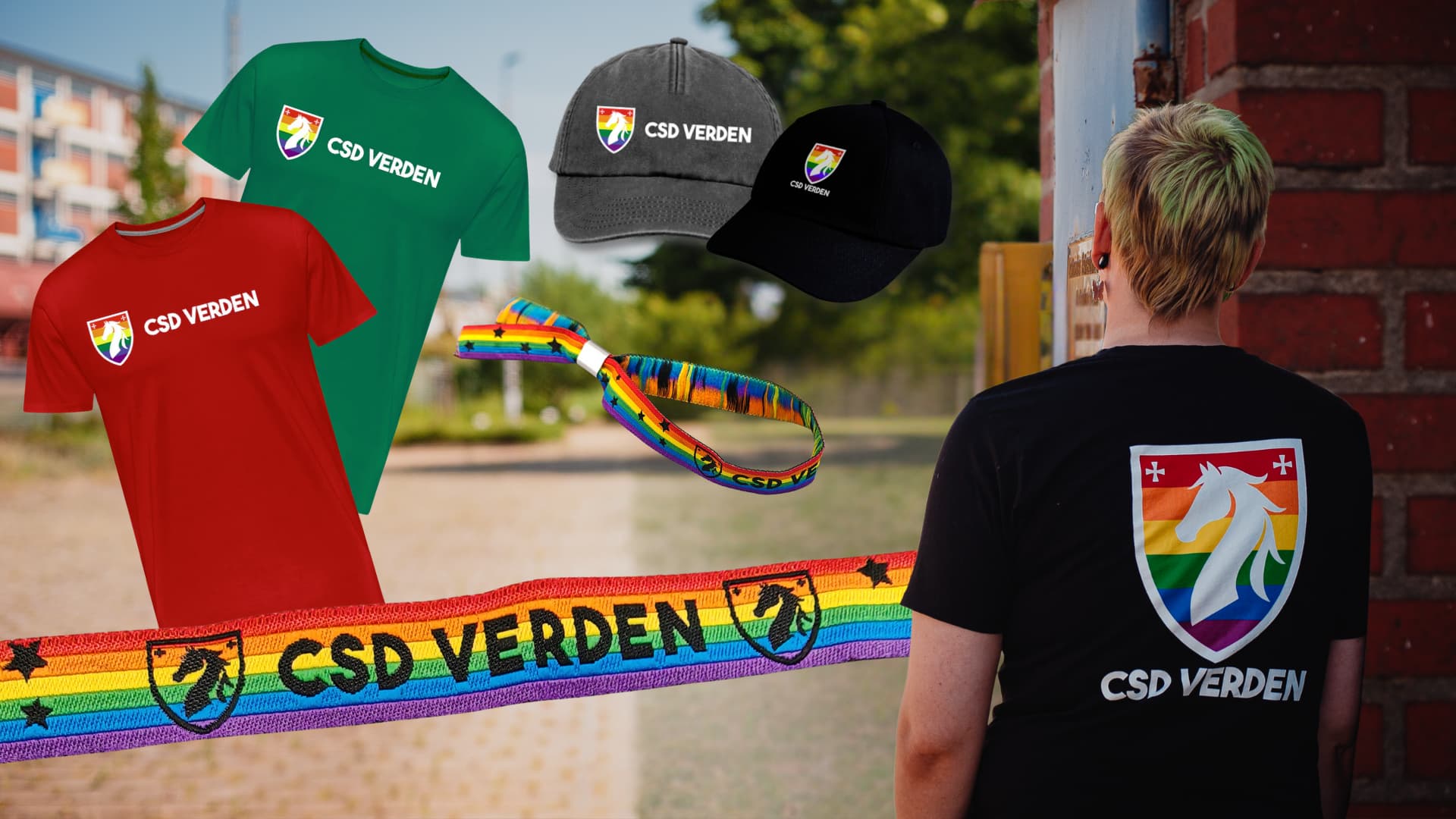 Jetzt neu: CSD Verden Pride-Merch-Kooperation