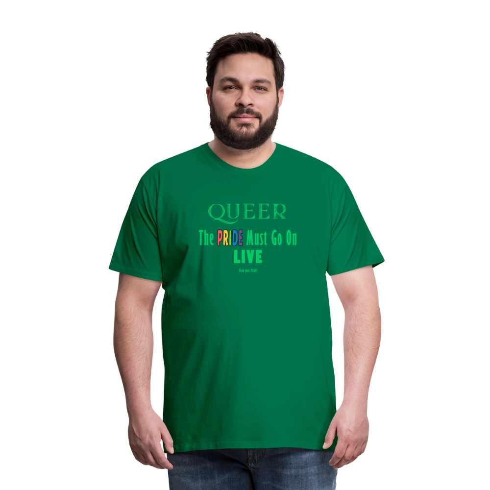 PRIDE Must Go On T-Shirt Germany Tour 2025 (grün) - Kelly Green